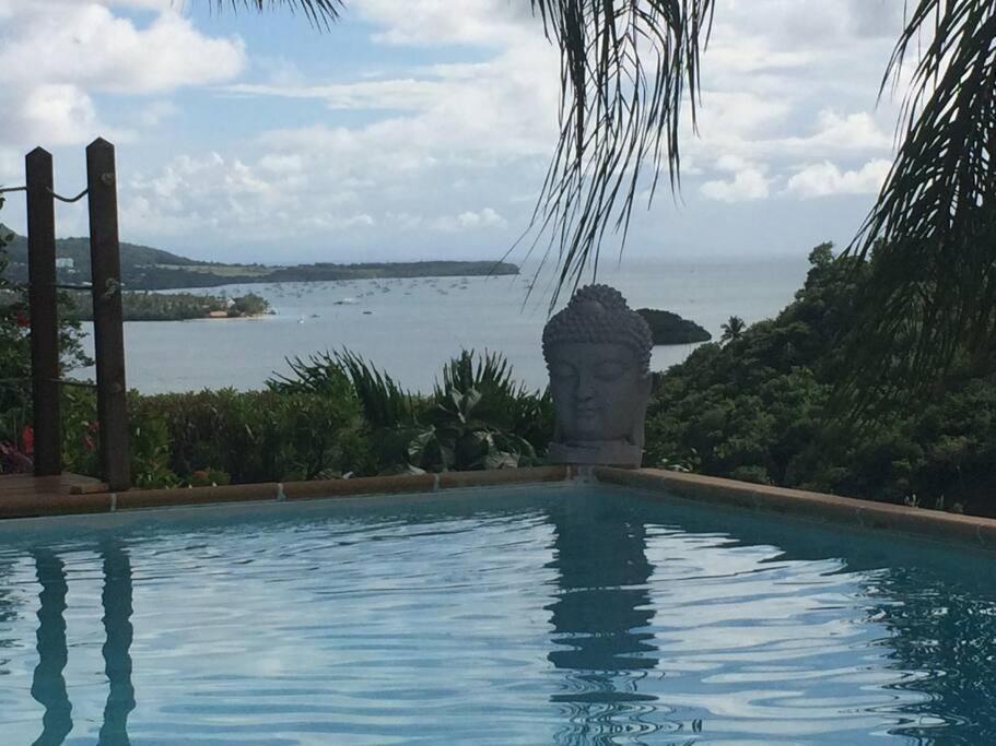 La Charmante Villa Coco Avec Magnifique Vue Mer Le Marin Luaran gambar